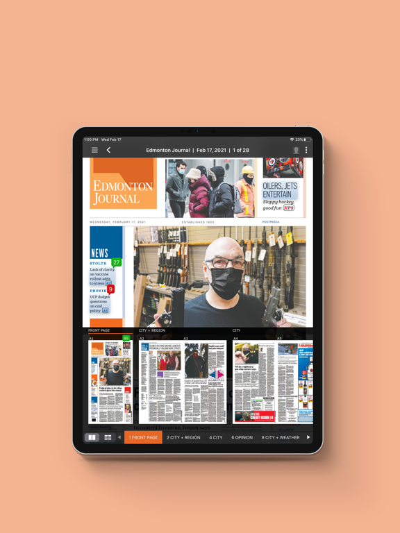 Screenshot #6 pour Edmonton Journal ePaper