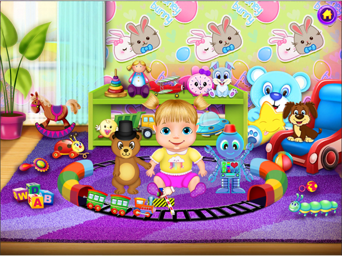 Happy and Cute Baby Daycare