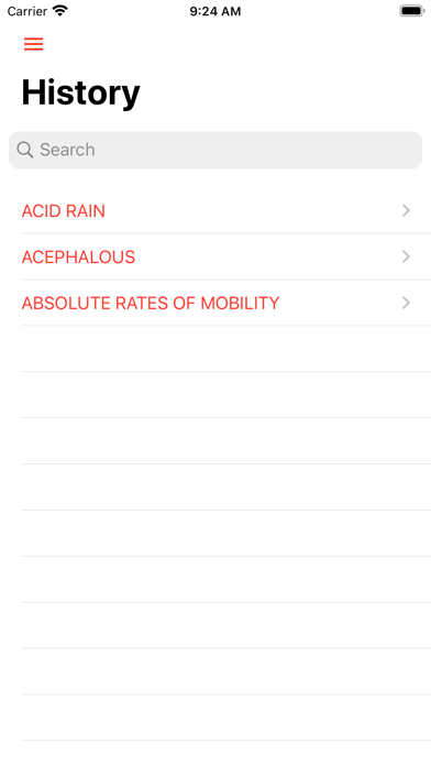 Screenshot #1 pour Sociology Dictionary Offline