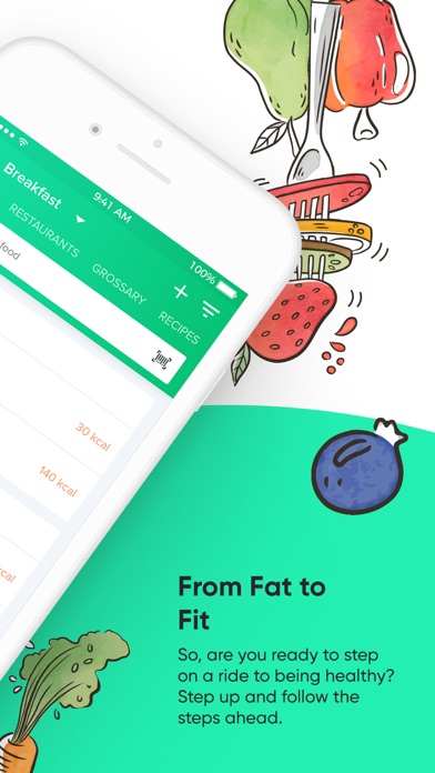 Healthy Nutrition Tracker Screenshot