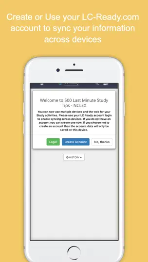 Last Minute Study Tips - NCLEX iPhone Screenshot 1