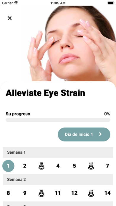Ejercicios para los ojos