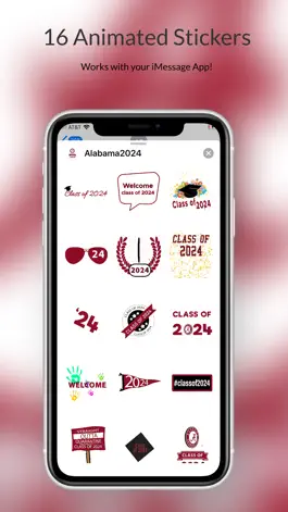 Game screenshot Alabama Class of 2024 Stickers hack
