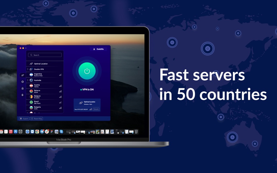 #2. VeePN™ - Secure Shield (macOS) 由: Veepn Corp