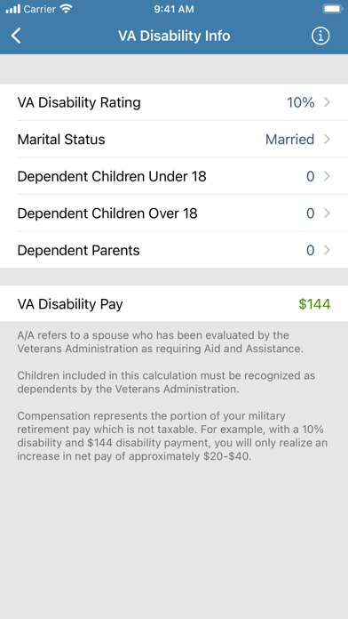 How to cancel & delete Military Retirement from iphone & ipad 4