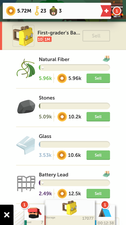 #2. SURV: Idle Crafting Survival (iOS) 由: CHERNYE MEDVEDI, OOO