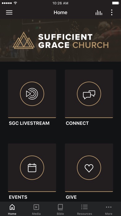 Sufficient Grace Church Screenshot