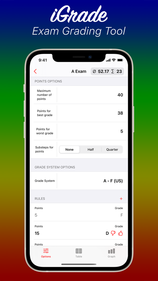 iGrade Exam Grading Tool - 2.0 - (iOS)