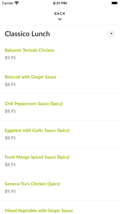 Asiana Cafe Screenshot