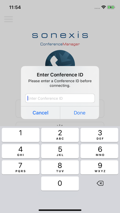 Sonexis ConferenceManager screenshot 3