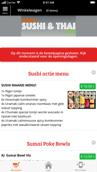 Sumai Sushi Screenshot