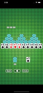 TriPeaks Solitaire - Card Game screenshot #1 for iPhone