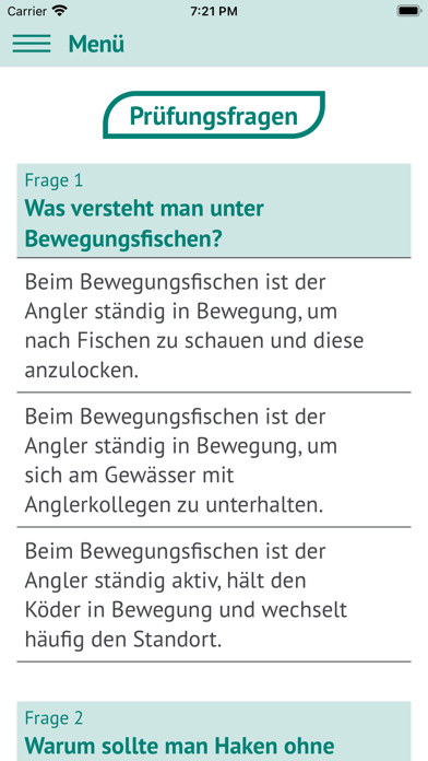 Fische OÖ - Schonbestimmungen Screenshot