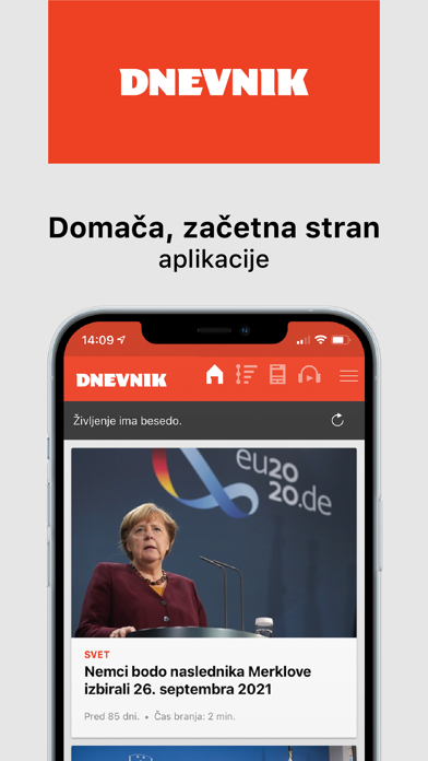 Časnik Dnevnik Screenshot