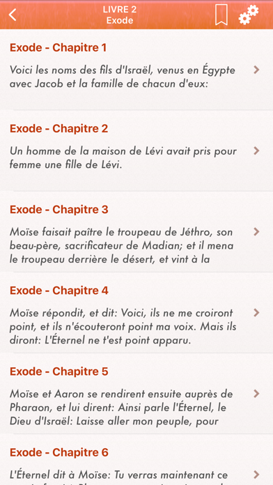 Screenshot #2 pour Bible en Français Louis Segond