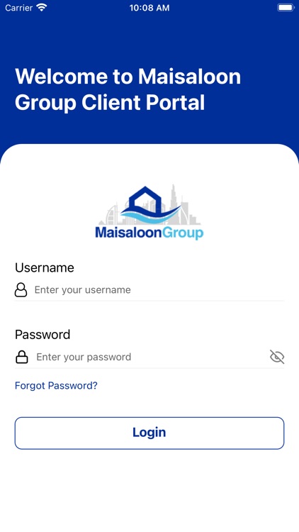 Maisaloon Client Portal