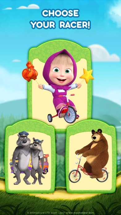 Masha and the Bear. Car Games Screenshot