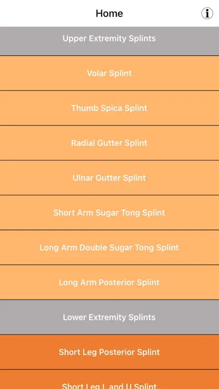Splinting 101 screenshot 1 of 4