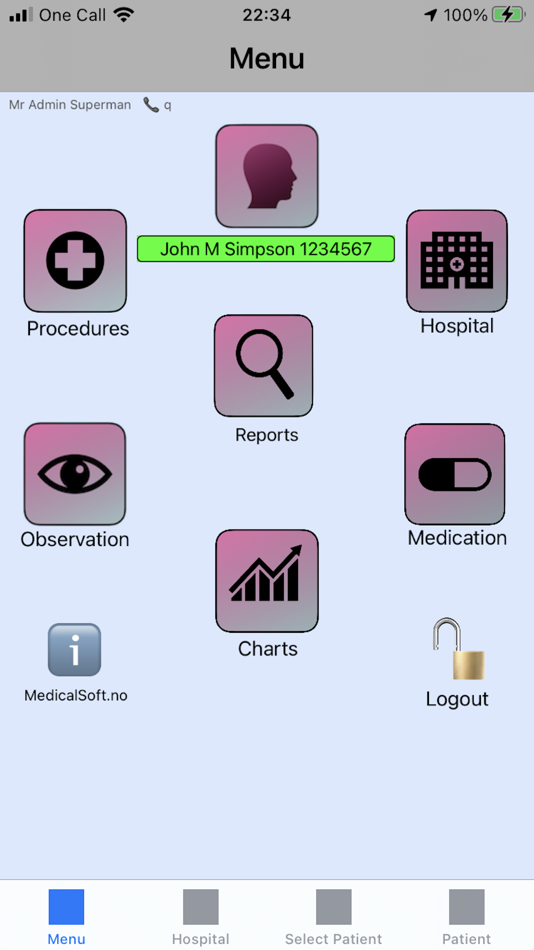 #1. ESS Hospital System (iOS) 由: Eivind Dybvik