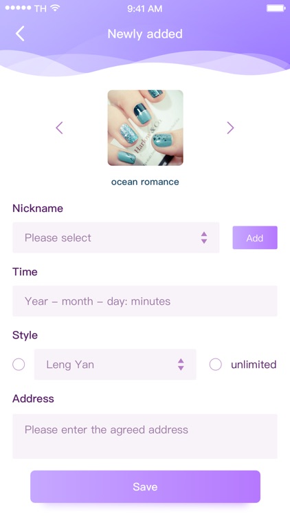 Nail art Reservation Manage