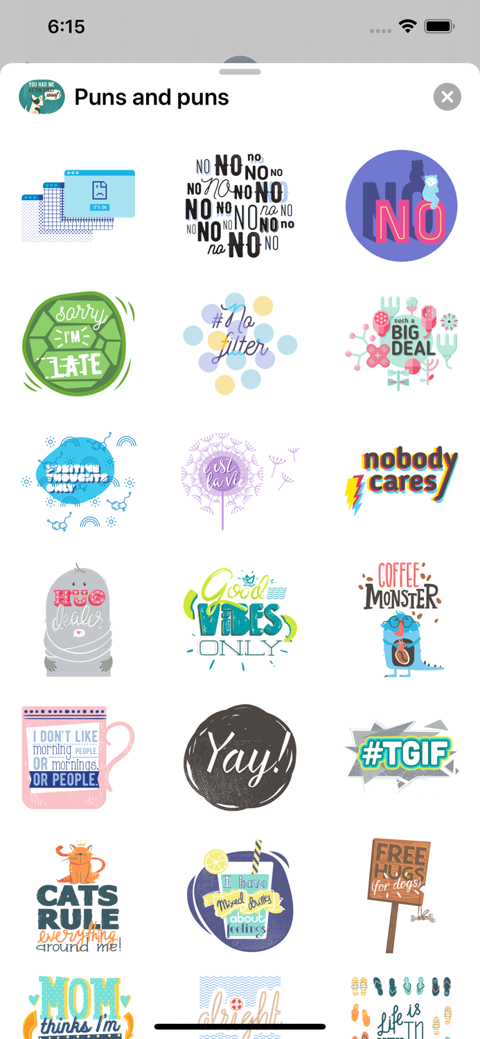 Puns and Puns - Sticker Pack