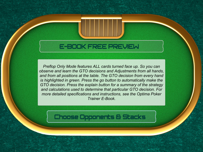 Optima Poker Trainer