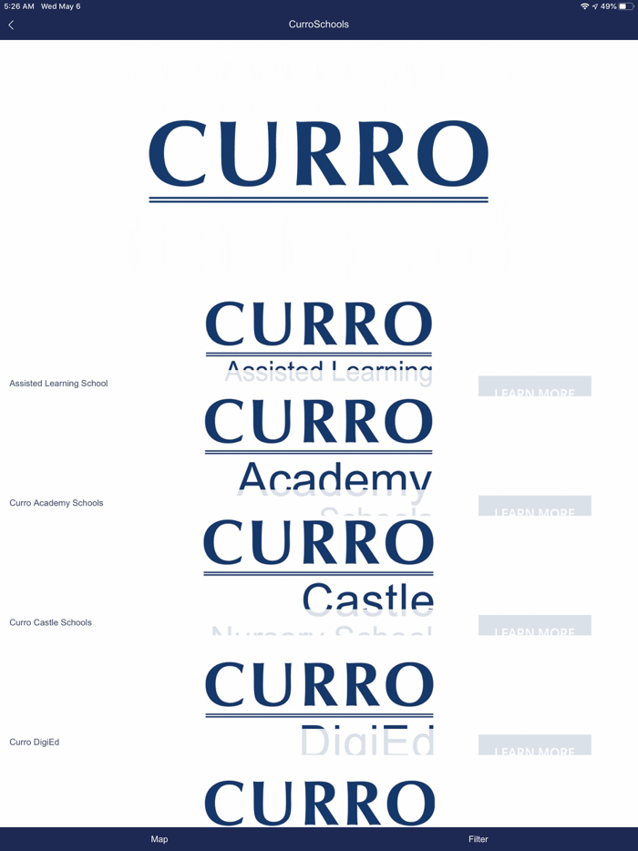 Curro Enrolment App