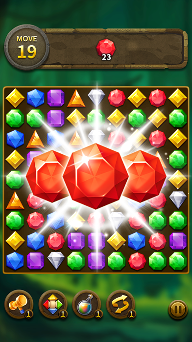 Jewel Match 3 Laser Quest Screenshot
