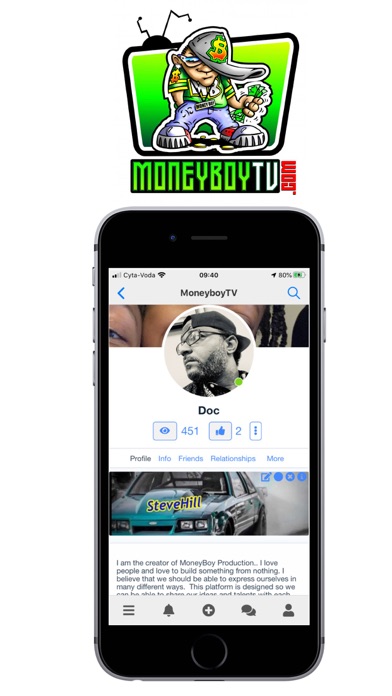 MoneyBoyTV Screenshot