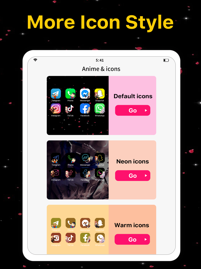 App Icons - Anime Theme