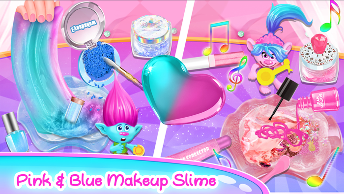 Girls Makeup Salon and Slime Fun