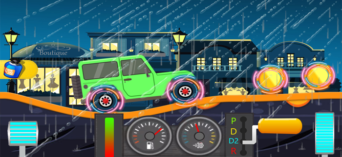 Jeep Racing Hill Climbing