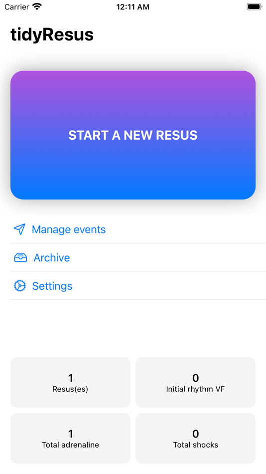 #1. tidyResus (iOS) 由: Kurtis Poole