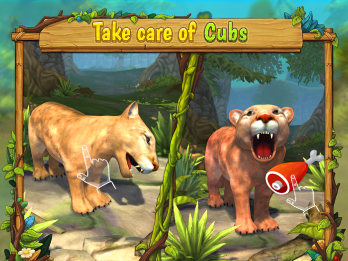 Cougar Family Sim Wild Forest