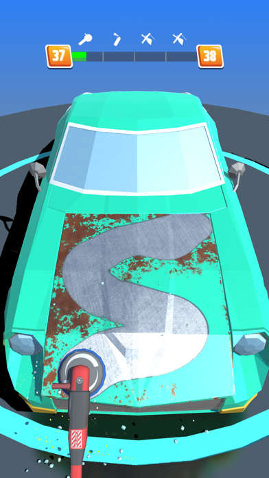 screenshot of Car Restoration 3D 1