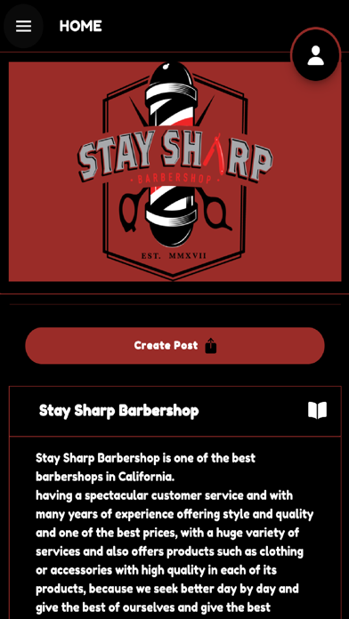 Stay Sharp Barbershop Screenshot