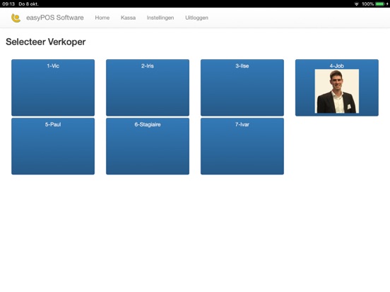 easyPOS Kassa App iPad app afbeelding 2