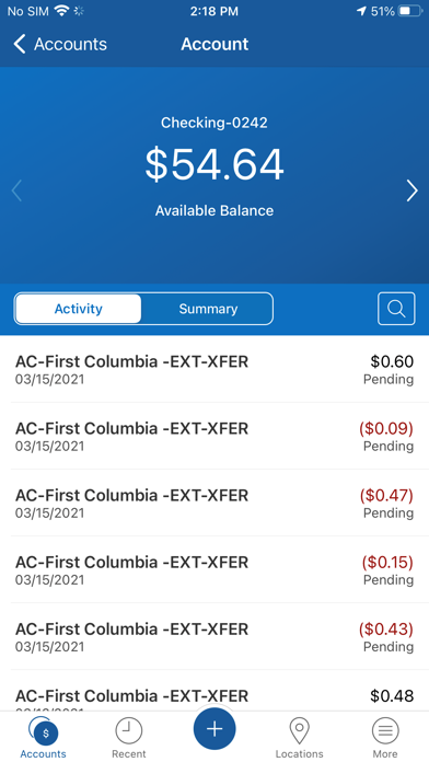 How to cancel & delete First Columbia Mobile from iphone & ipad 4