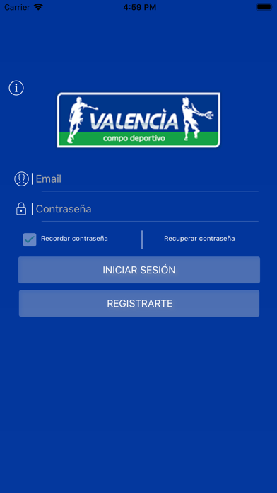 Valencia Campo Deportivo Screenshot