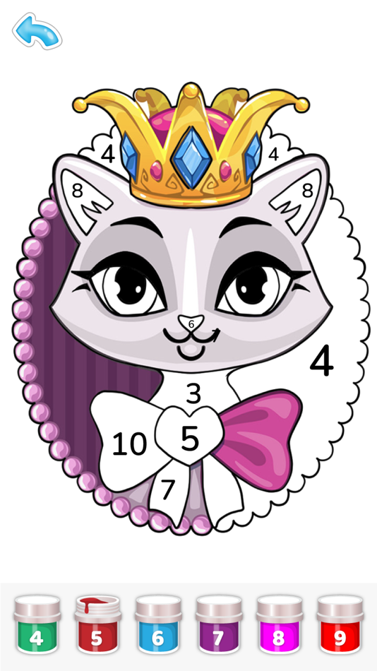 #8. Color By Number & Fun Coloring (iOS) Podle: C FLOW GAMES SARL