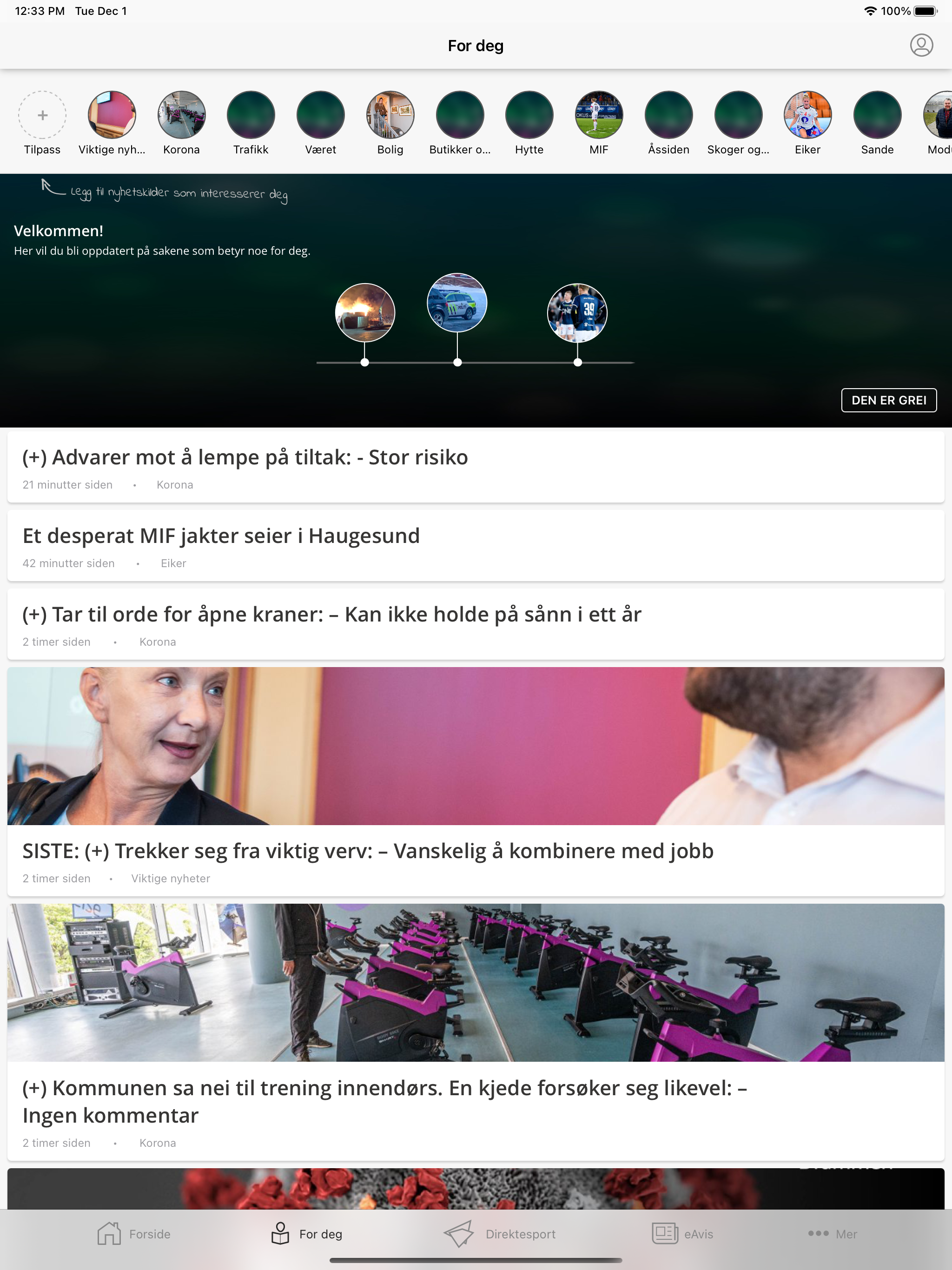 Lierposten nyheter screenshot 6