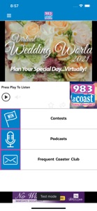 98.3 The Coast screenshot #1 for iPhone