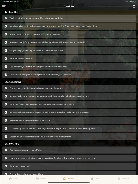 Screenshot #5 pour ORO Planner