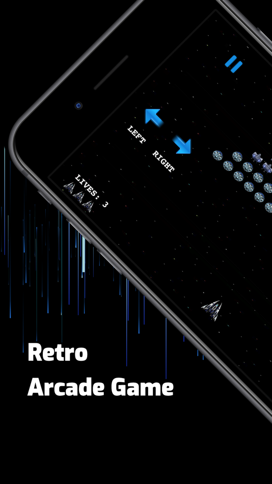 #1. Retro Spaceship Arcade (iOS) 来自: Vanja Milivojevic