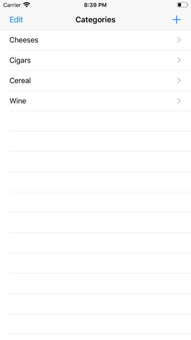 Screenshot #1 pour Categories - Review Your World