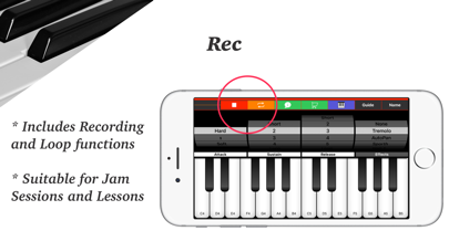 E Piano Synth - Keyboard Tiles Screenshot