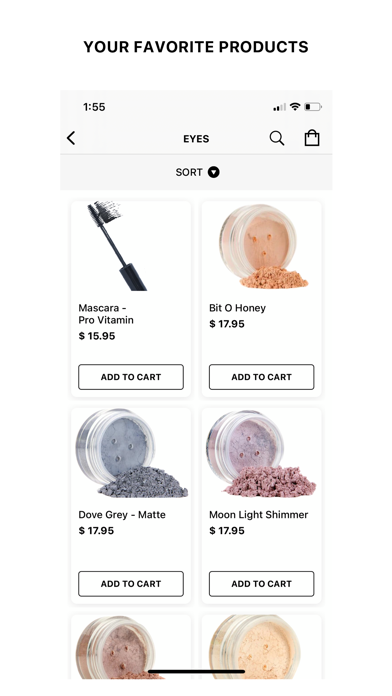 Melissa Ann Cosmetics Screenshot
