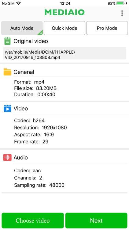 Video Compressor Lite screenshot-0