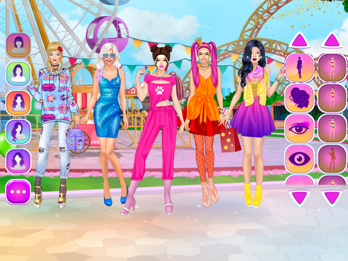 College Girls Dress Up Games