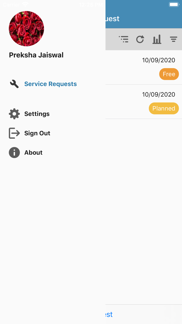 Infor LN Service Requests
